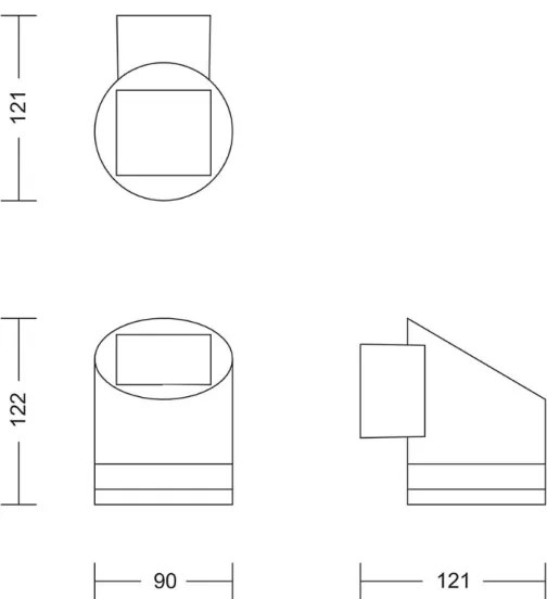 Philips - Applique a LED solare FYCE LED/1,5W/3,7V 1200 mAh IP44