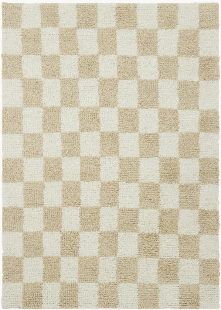 Tappeto a quadri fatto a mano Bilbao