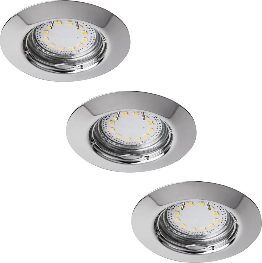 Rabalux 1047 - Set da 3 faretti LED da incasso LITE 3xGU10-LED/3W/230V
