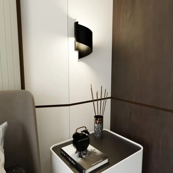 Applique SPINER 1xG9/8W/230V nero