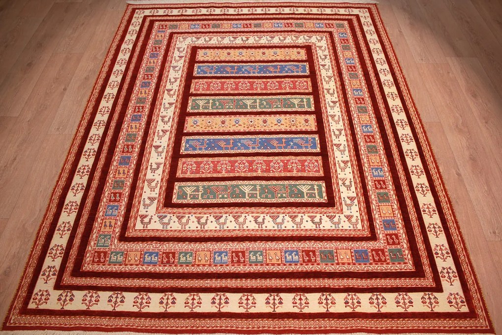 Kilim Tappeto persiano 180x230 (Iran) Tessuto A Mano