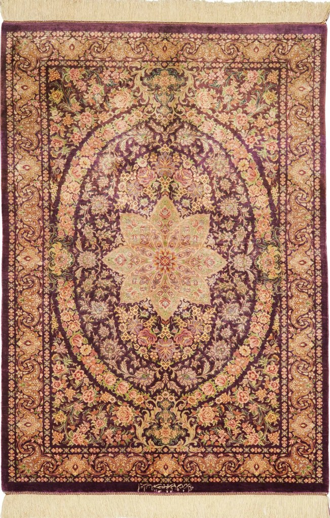 Ghom Tappeto persiano 120 x 80 (Iran) Annodato A Mano