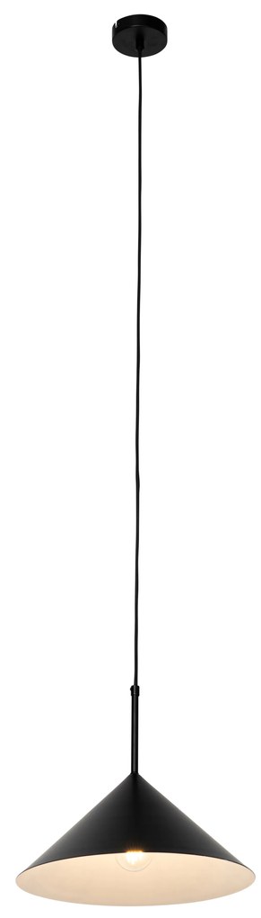 Lampada a sospensione di design nera - Triangolo