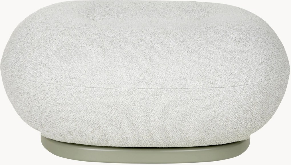 Pouf da esterno girevole in bouclé Pacha