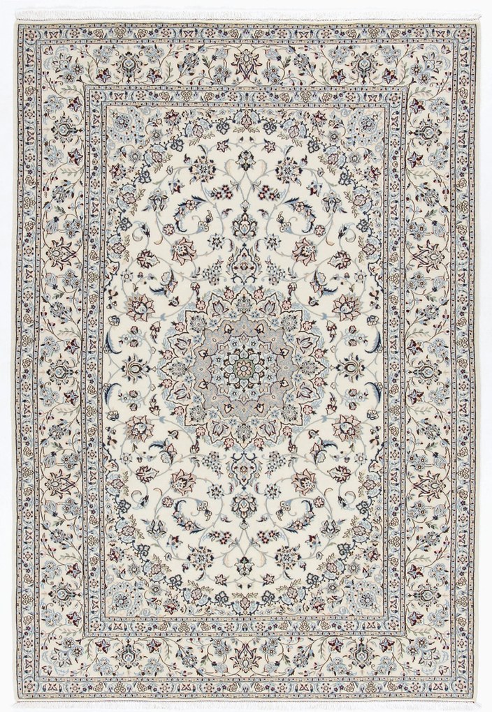 Nain Tappeto 130 x 210 (Iran) Annodato A Mano