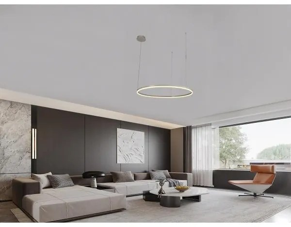 Lampadario a sospensione con filo LED dimmerabile LED/72W/230V 3000-6500K + telecomando