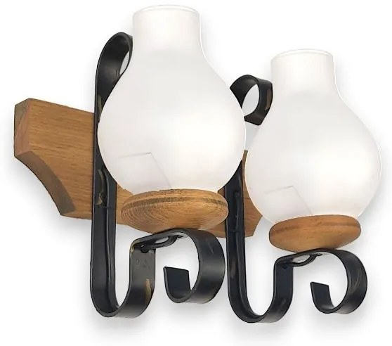 Brilagi - Applique QUEEN 2xE14/40W/230V faggio