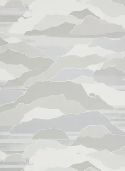 Lelievre Carta da parati Colline - Brume