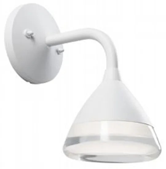 Applique Da Esterno Graal Alluminio E Termoplastica Bianco Led 20W 4000K