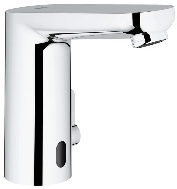 Rubinetto per lavabo a canna media Get cromato lucido GROHE H 13 cm