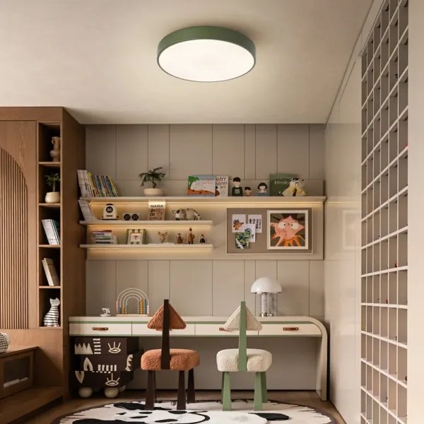 Brilagi - plafoniera LED dimmerabile POOL LED/36W/230V 3000-6000K 30 cm verde + telecomando