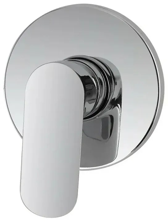 Set miscelatori lavabo bidet e doccia in ottone cromato con piletta Kreo