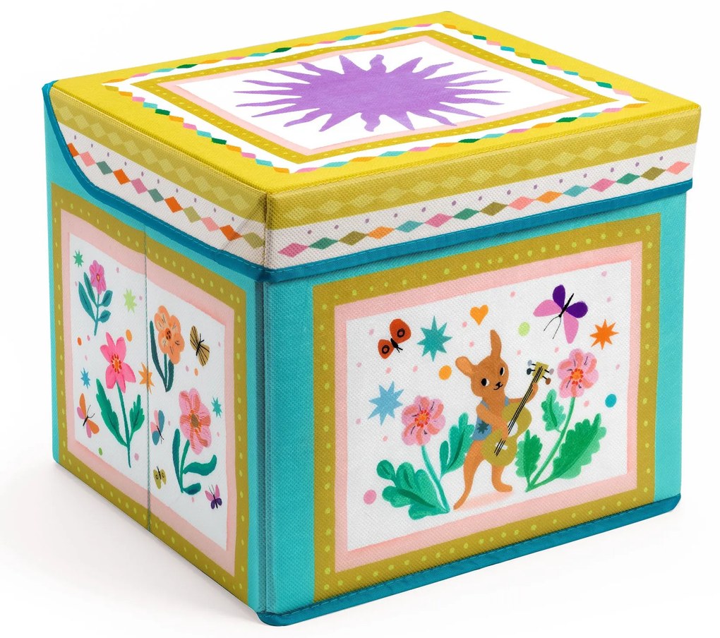Scatola per riporre i giocattoli - roulotte