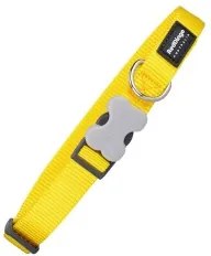 Collare per Cani Red Dingo Liscio Giallo (2,5 x 41-63 cm)