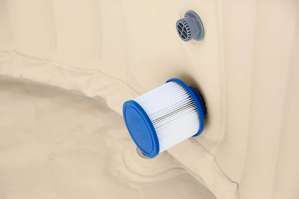 Cartuccia Filtro Ø10x10,5 cm per Piscine Idromassaggio Gonfiabili Ease.Zone...