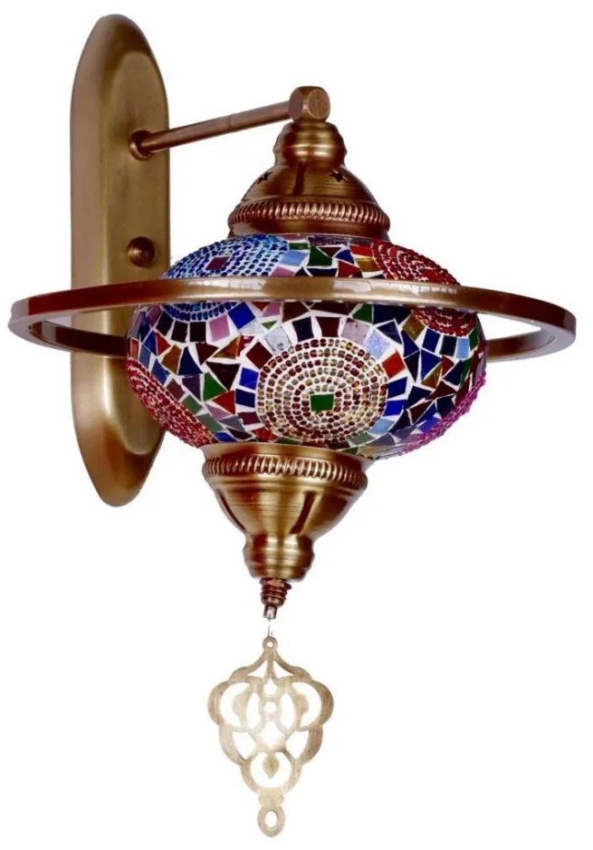 Applique da parete YENI 1xE27/40W/230V bronzo