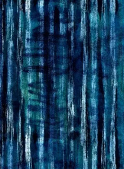 Mindthegap Carta da parati Tie Dye - Indigo