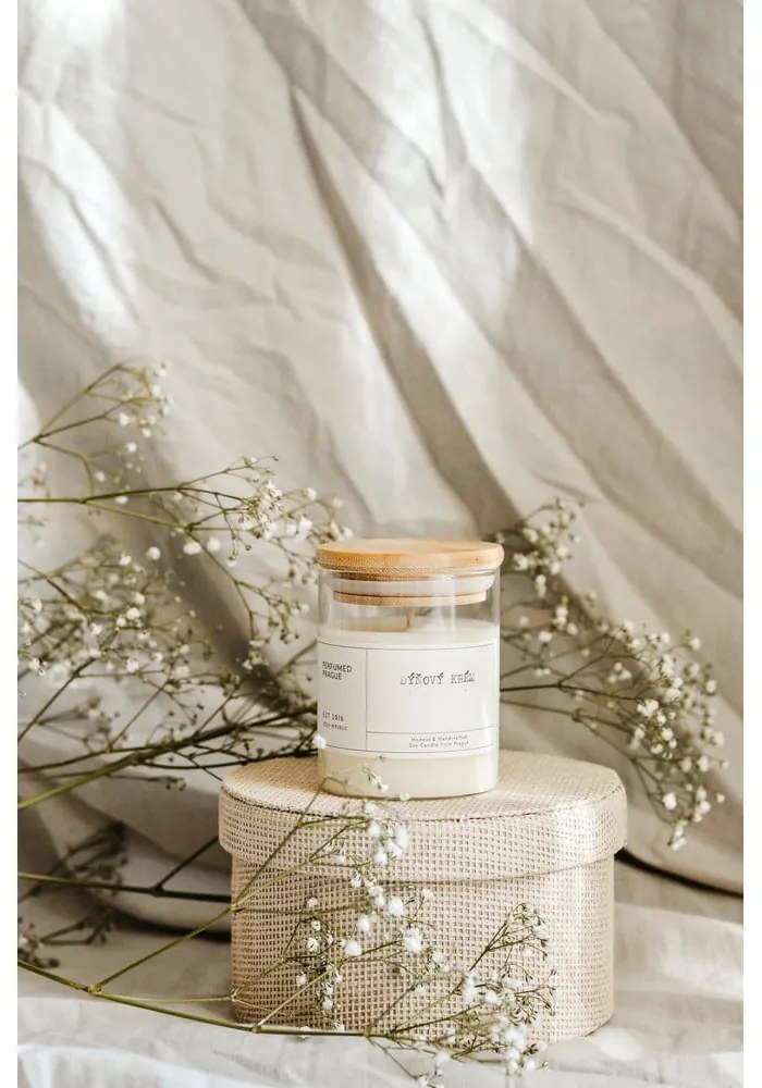 Candela in cera di soia profumata tempo di combustione 40 h #73 Pumpkin Cream – Perfumed Prague