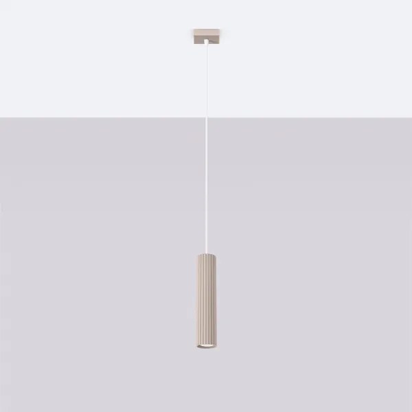 Brilagi - Lampadario a sospensione con filo CRESTO 1xGU10/10W/230V taupe