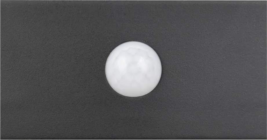 Illuminazione esterna LED con alimentazione a pannelli solari con sensore di movimento da parete (altezza totale 6 cm) Bilbao – Reality