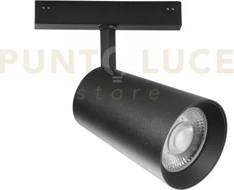 Faro davinci tema nero led 48v 30w 3210lm 3000k 16,1x19,7x10cm