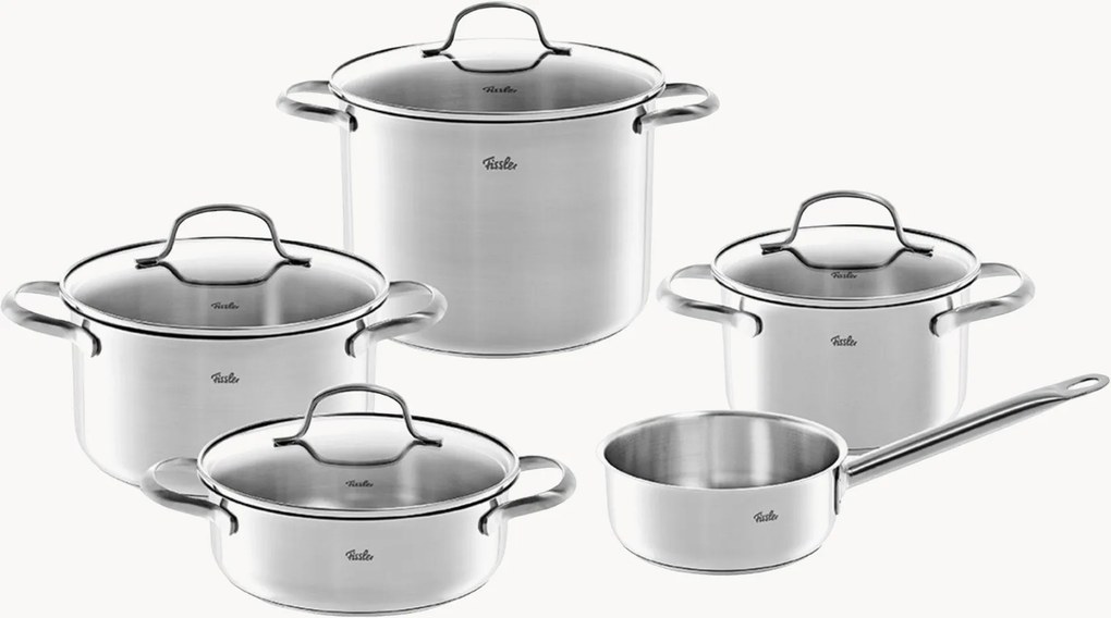 Batteria di pentole San Francisco, set da 9, varie misure