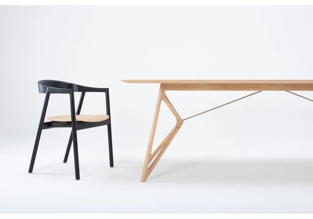 Tavolo da pranzo con piano in rovere 240x90 cm Tink - Gazzda