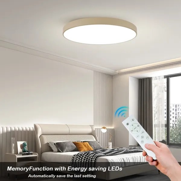 Brilagi-LED dimmerabile lampada POOL SMART LED/128W/230V 100 cm beige Wi-Fi Tuya+telecomando