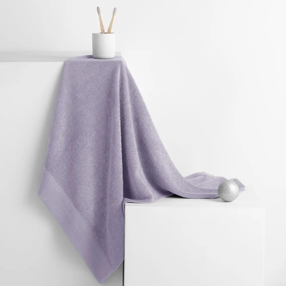 Asciugamano tipo terry lavanda in cotone 30x50 cm Amari – Restilo