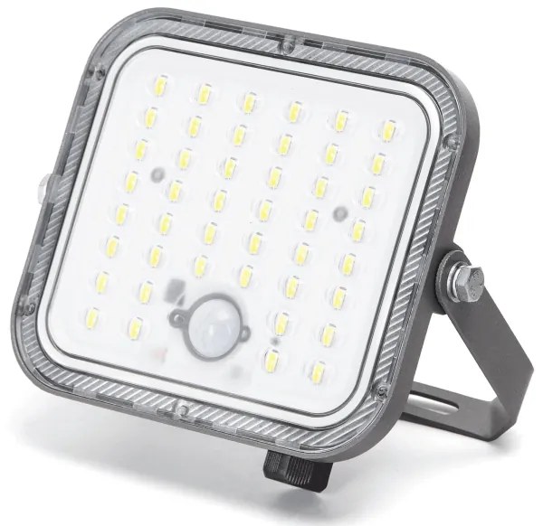 Aigostar - Proiettore solare LED dimmerabile con sensore LED/80W/3,4V IP66 + telecomando