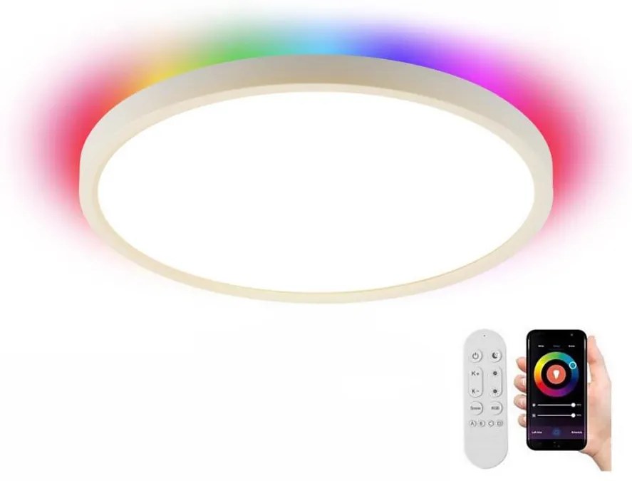 Immax NEO 07169-W60 - LED RGB Lampada dimmerabile TUDO 65W/230V Wi-Fi Tuya + +TC