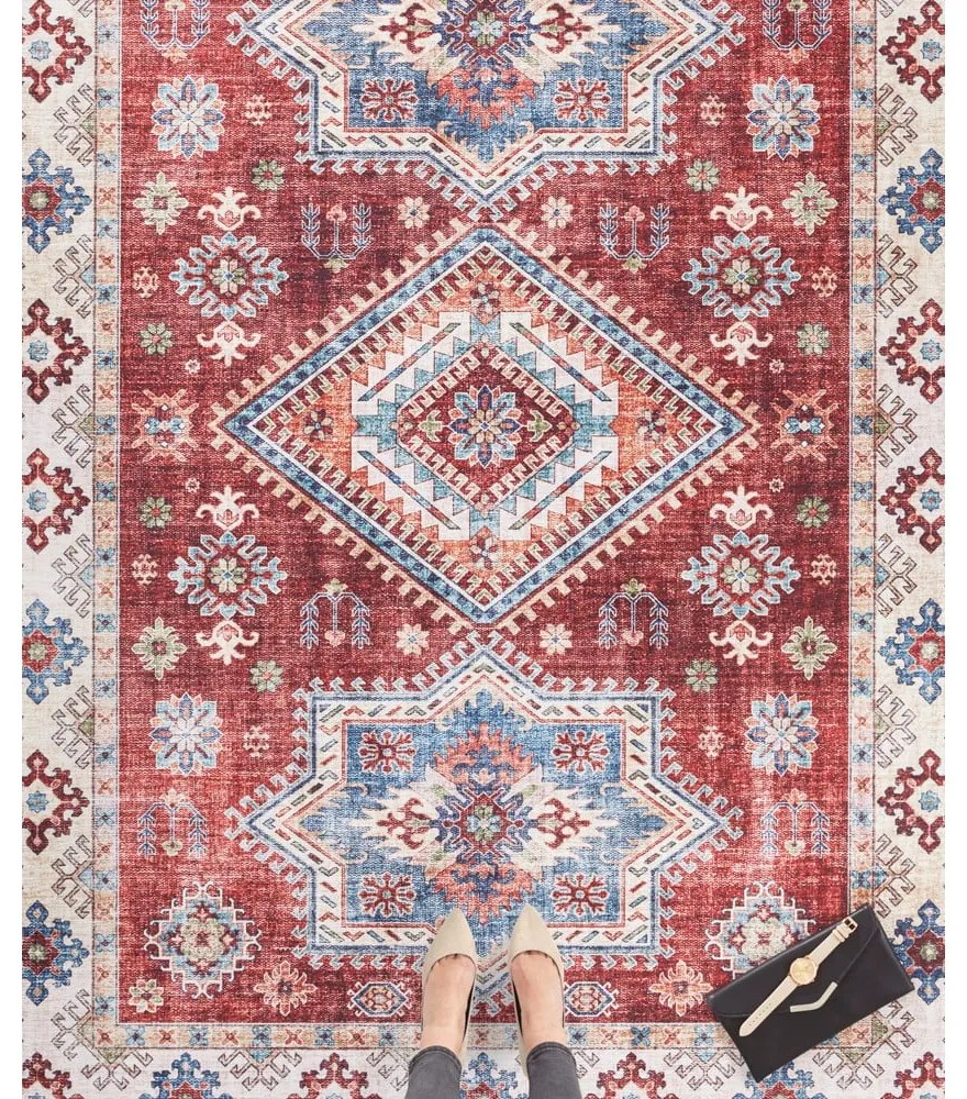 Tappeto rosso , 120 x 160 cm Gratia - Nouristan