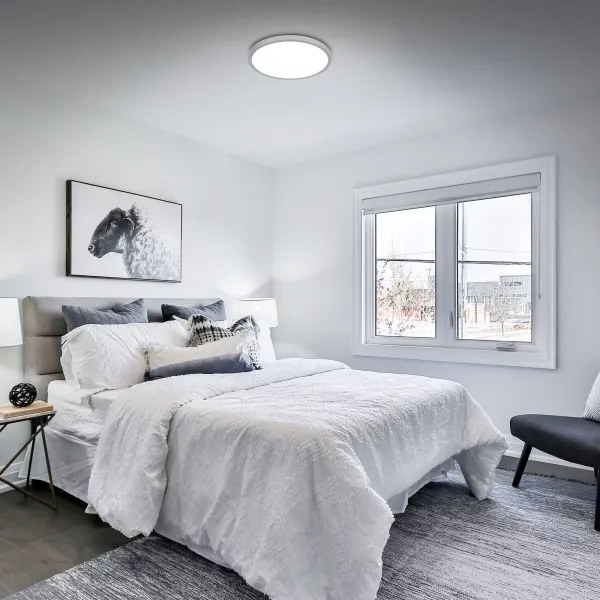 Briloner 3709-014 - Plafoniera dimmerabile RGBW LED/22W/230V argento + +TC