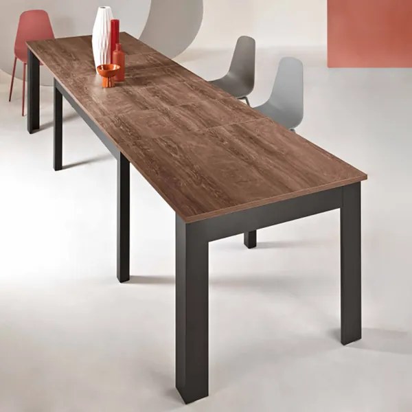 Tavolo in legno allungabile a 320 cm 12 posti FABIO Tek