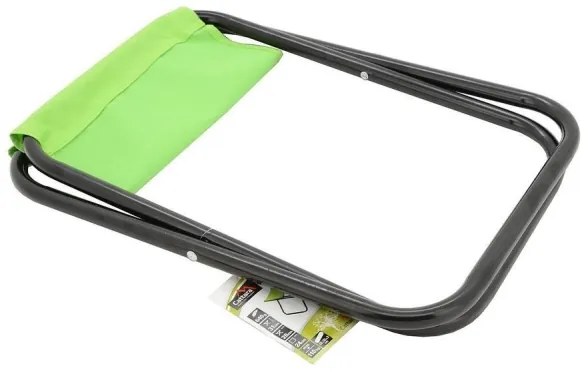 Sedia da campeggio pieghevole verde/nero