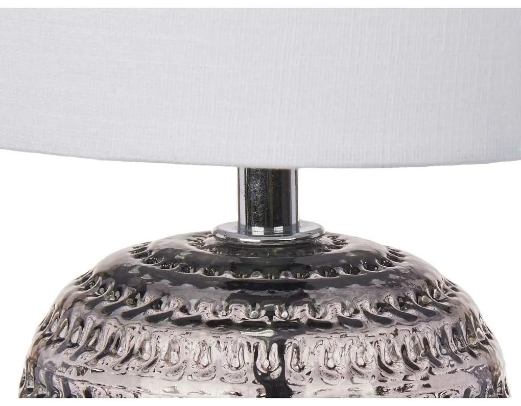 Lampada da tavolo Punti 40 W Grigio Cristallo 17 x 31 x 17 cm (4 Unità)