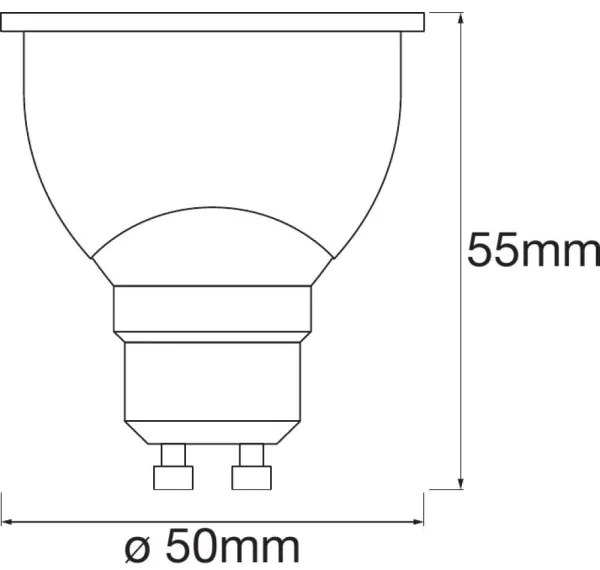 SET 3x Lampadina LED dimmerabile SMART+ GU10/5W/230V 2700K-6500K Wi-Fi - Ledvance