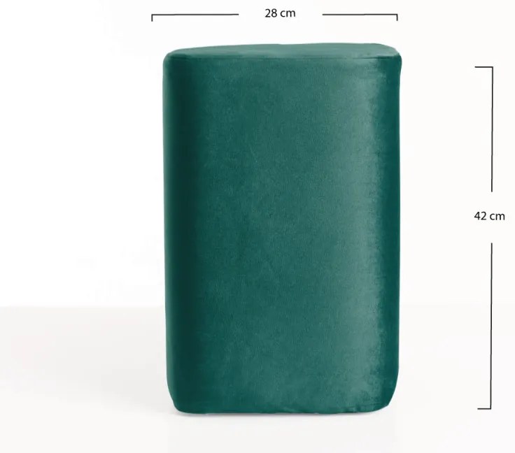 Puff Laty Velluto - Verde