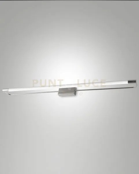Rapallo applique cromo in metallo e metacrilato l.60cm a led 3000k ...