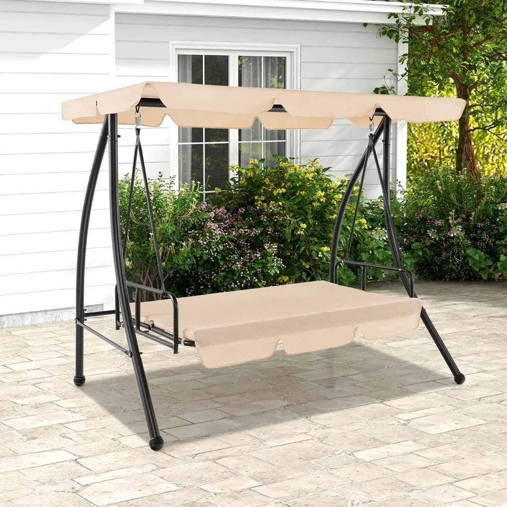 Cuscino Per Dondolo Da Giardino Ezoon - Impermeabile 2-3 Posti