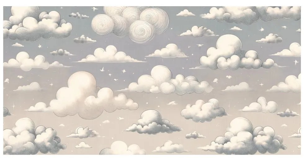 Quadro su tela – Cielo da fiaba con nuvole