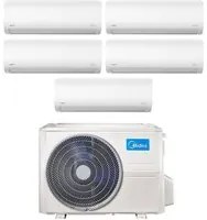 Climatizzatore Condizionatore Midea Penta Split Inverter serie XTREME 9+12+12+12+12 con M5O-42FN8-Q R-32 Wi-Fi Integrato 9000+12000+12000+12000+12000 - Novit