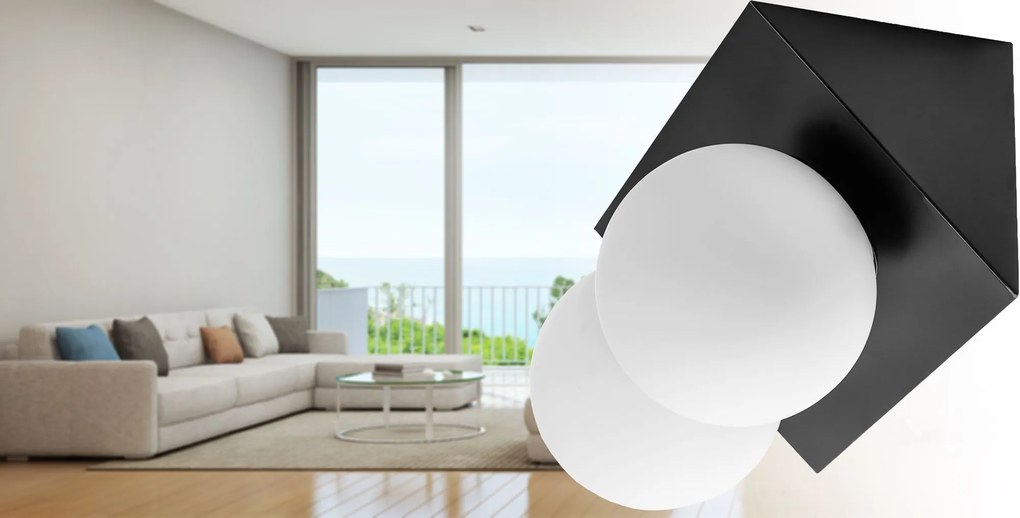 Lampada da parete APP1230-2W Black