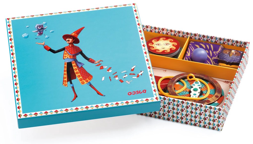 Djeco Magic - Mirabile Magus - set di 20 trucchi magici