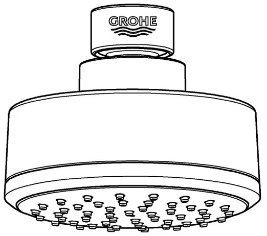 GROHE 26366001 - RAINSHOWER 210 mm soffione doccia, cromo lucido