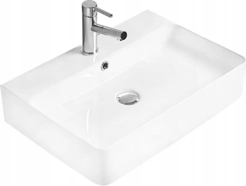 Mexen Benita lavabo da appoggio 60 x 41 cm, bianco - 21396000