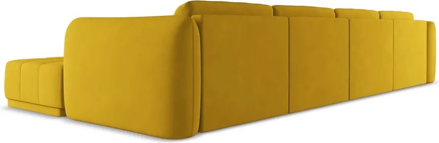 Divano angolare giallo Hoku – Makamii