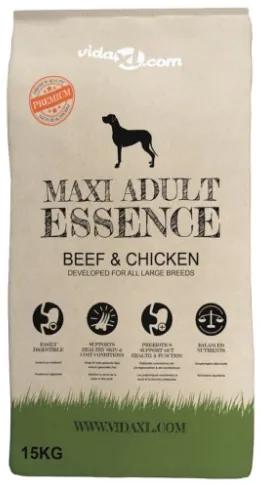 Cibo Premium Cani Maxi Adult Essence Beef &amp; Chicken 2 pz 30kg