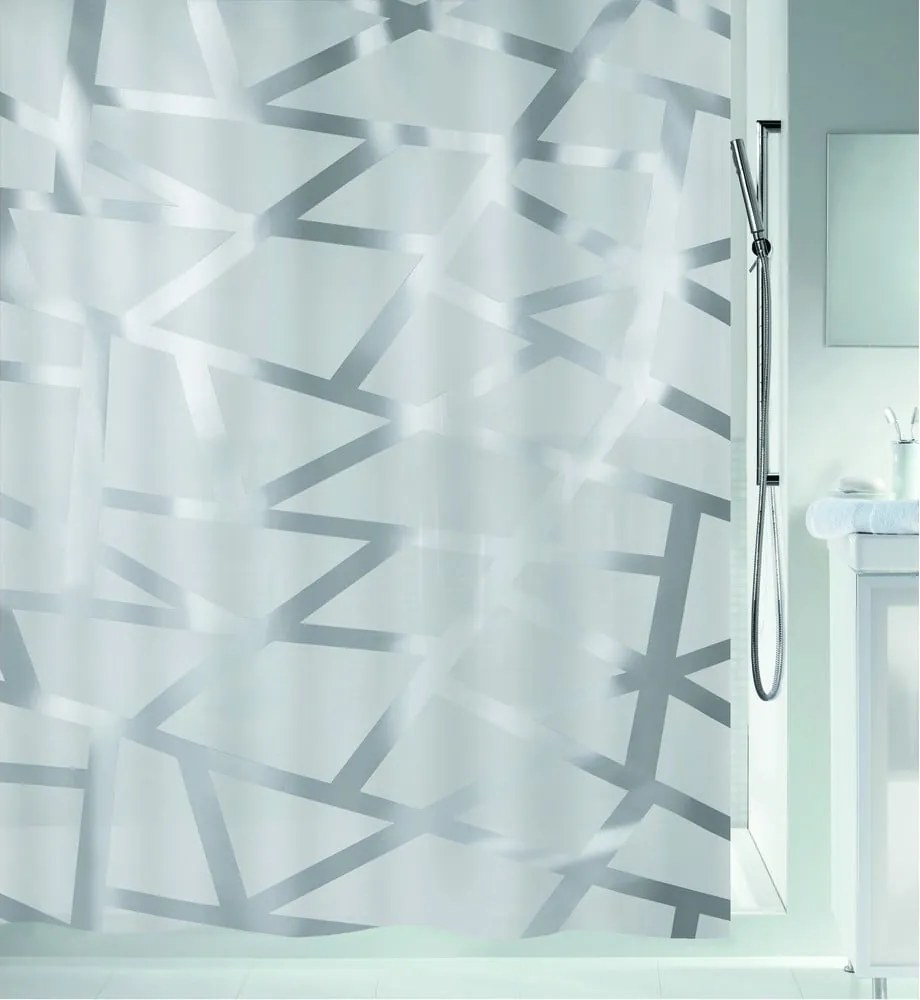 Tenda per doccia 180x200 cm Bizarre – Spirella