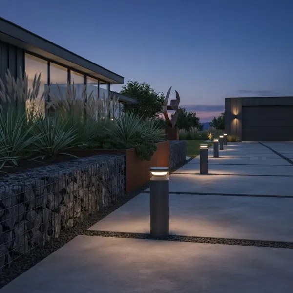 Ideal Lux - Lampada LED da esterno BOEING LED/14W/230V 40 cm IP65 nero